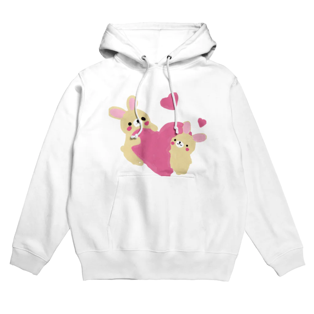 美女木小学校！のかわいいうさちゃん Hoodie