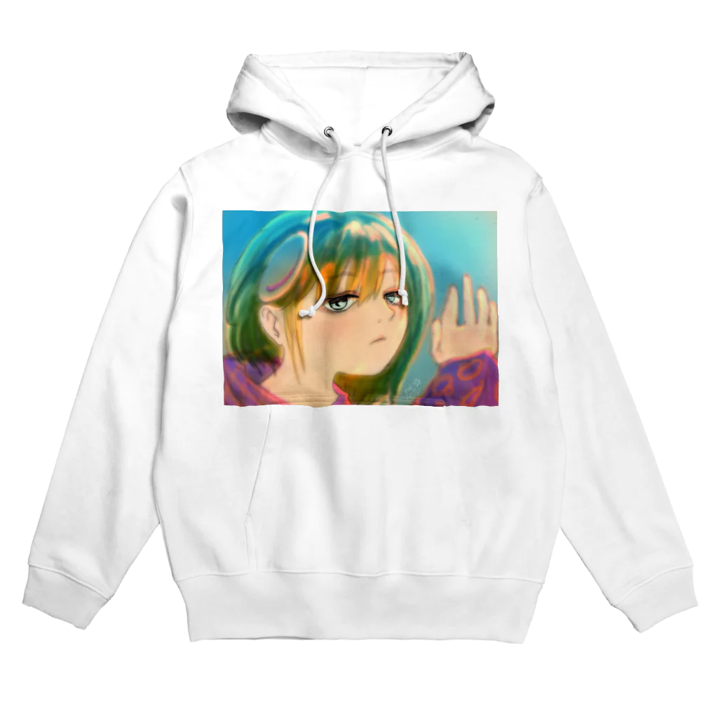 雪之丞ଳ⸒ ⸒の【くらげのくらー】道中のみどりさん Hoodie