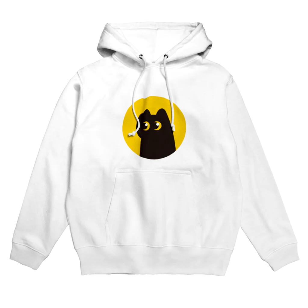 WATERGRAPHIXの黒ネコ Hoodie