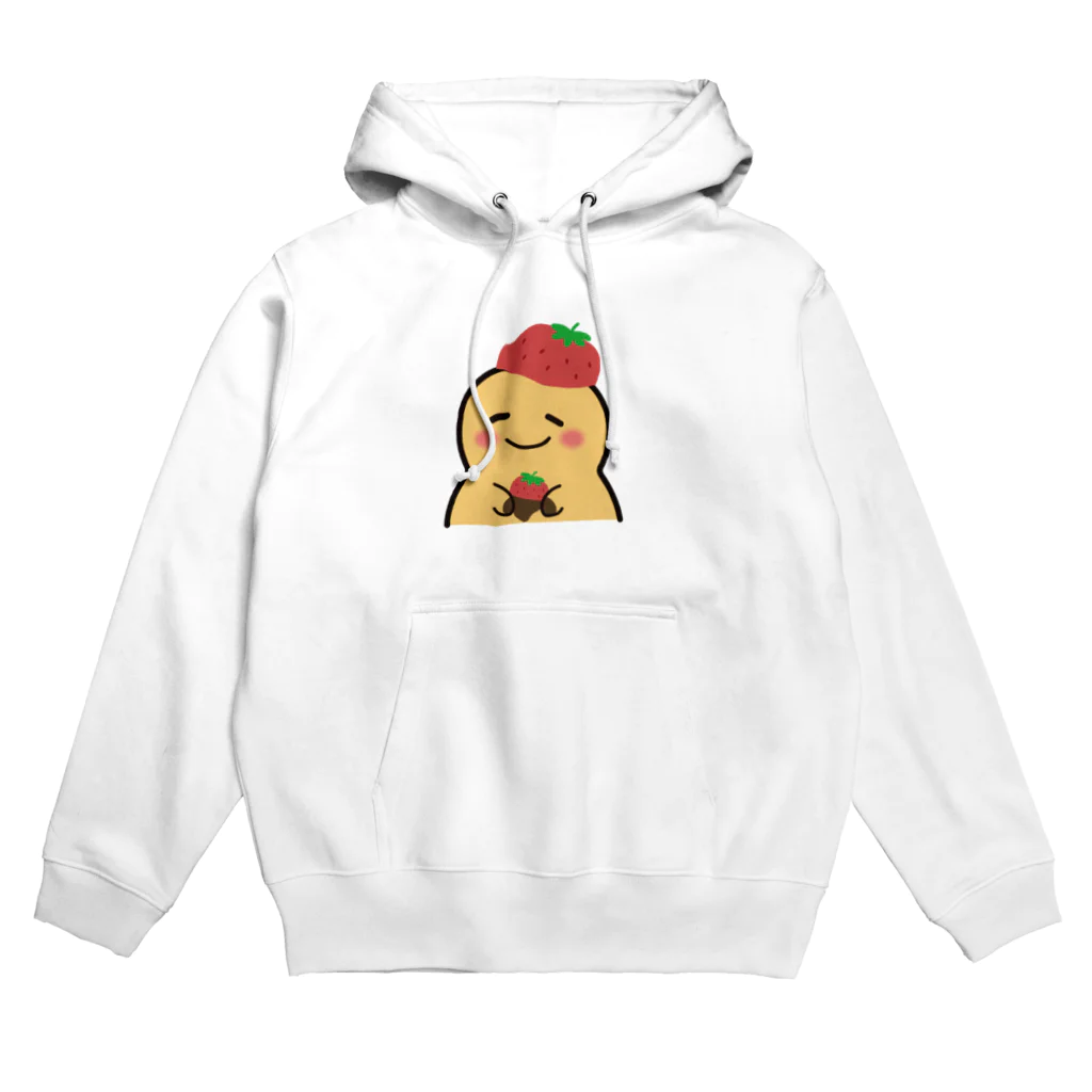 po__chanのいちごのポーちゃん Hoodie