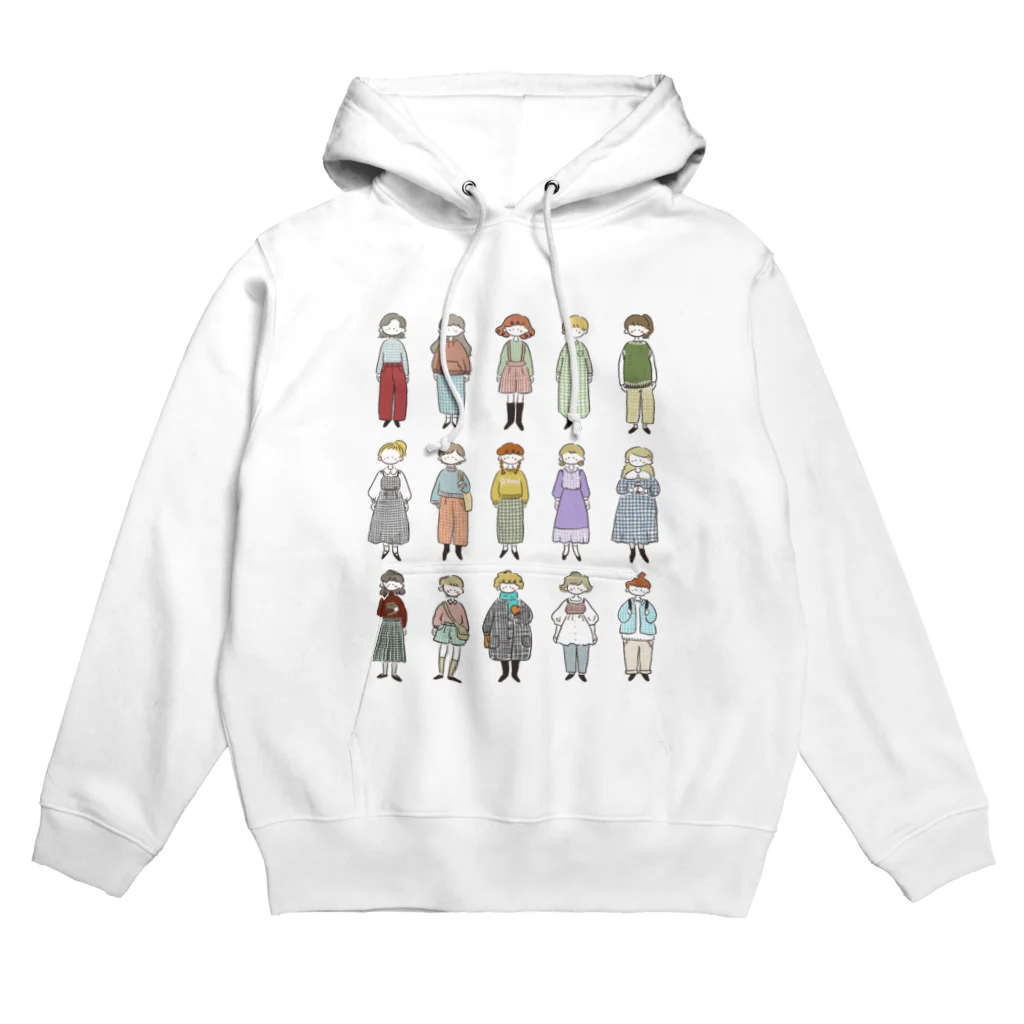 かがわころもSHOPのギンガムチェック集団 Hoodie