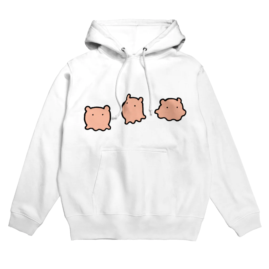 すぎもとゆうまのお店の3匹のメンダコ Hoodie