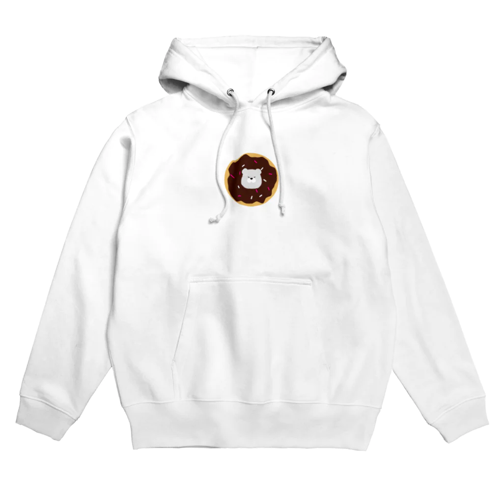 パンニマルのドーナツに囚われたシロクマ チョコVer. Hoodie