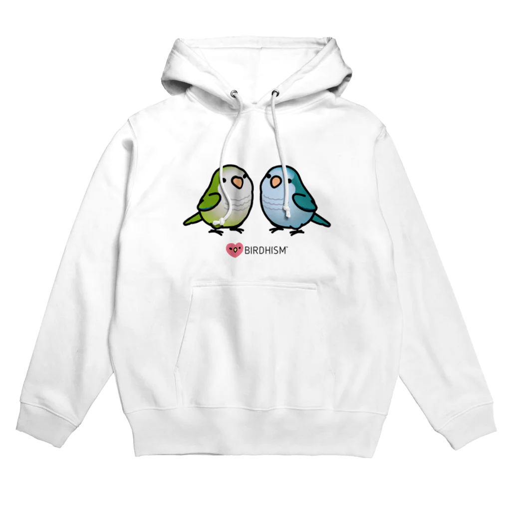 Cody the LovebirdのChubby Bird 仲良しオキナインコ Hoodie