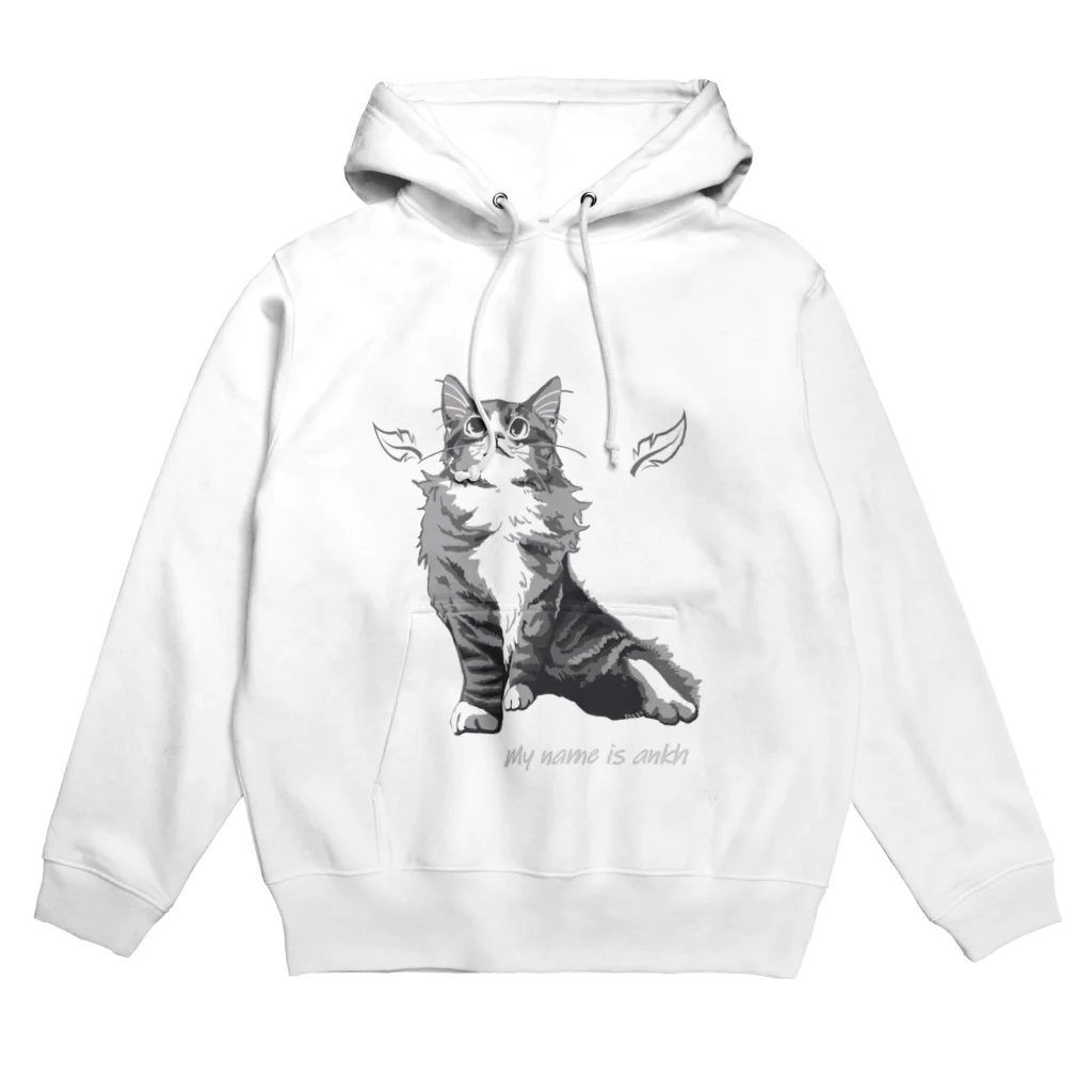 ノルエージャンフォレストキャット　Angel-ankhのノルエージャンフォレストキャット　angel　Angel Hoodie