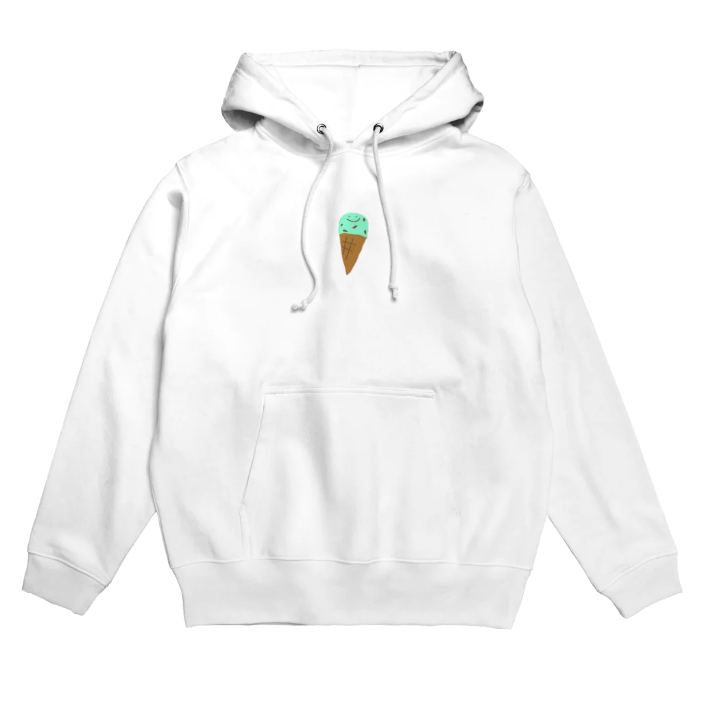 mint_flavorのチョコミン党員第一号 Hoodie