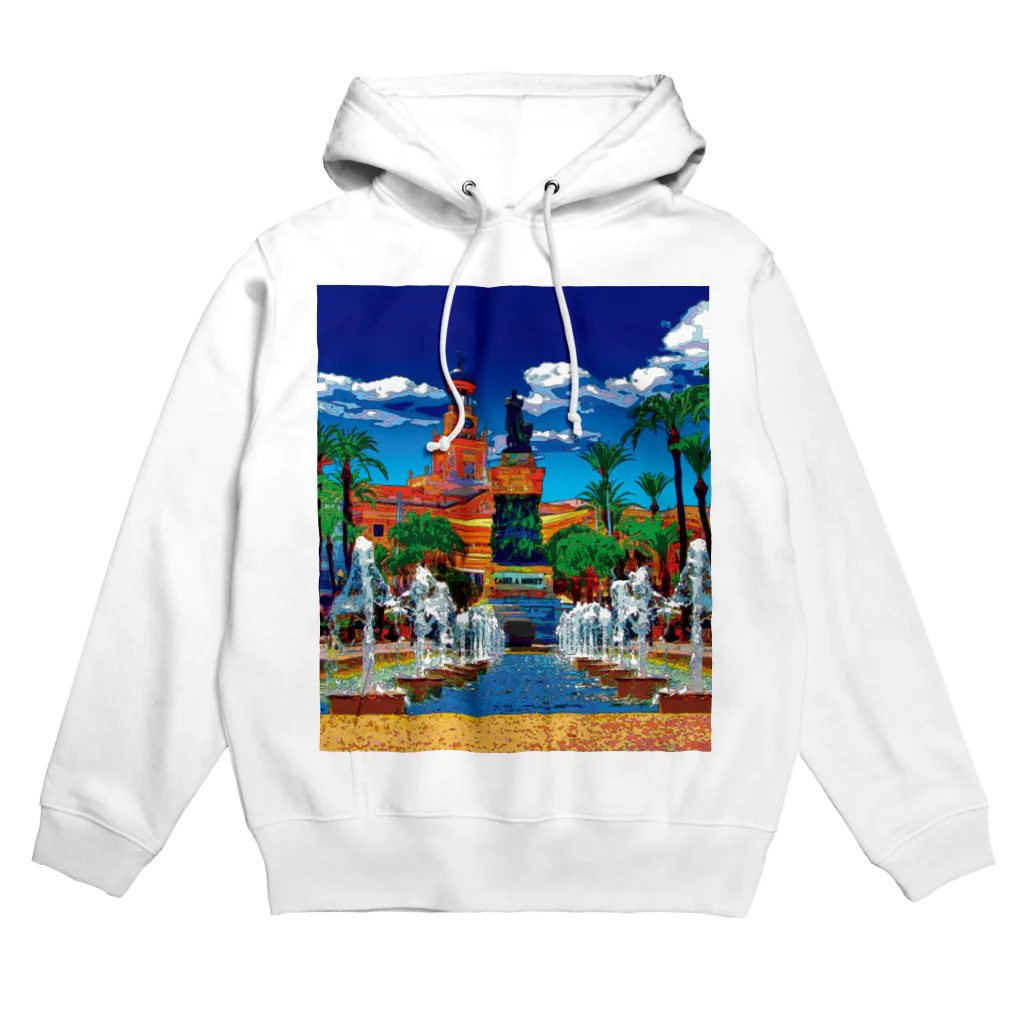 GALLERY misutawoのスペイン カディスのサン・ファン・デ・ディオス広場 Hoodie