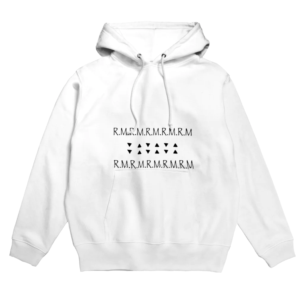 R.M_shopのR.Mロゴ Hoodie