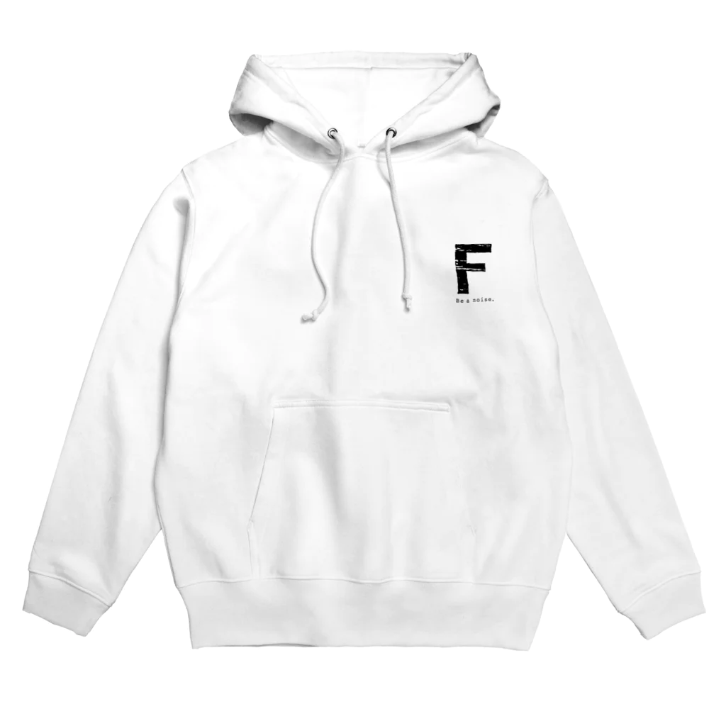 noisie_jpの【F】イニシャル × Be a noise. Hoodie