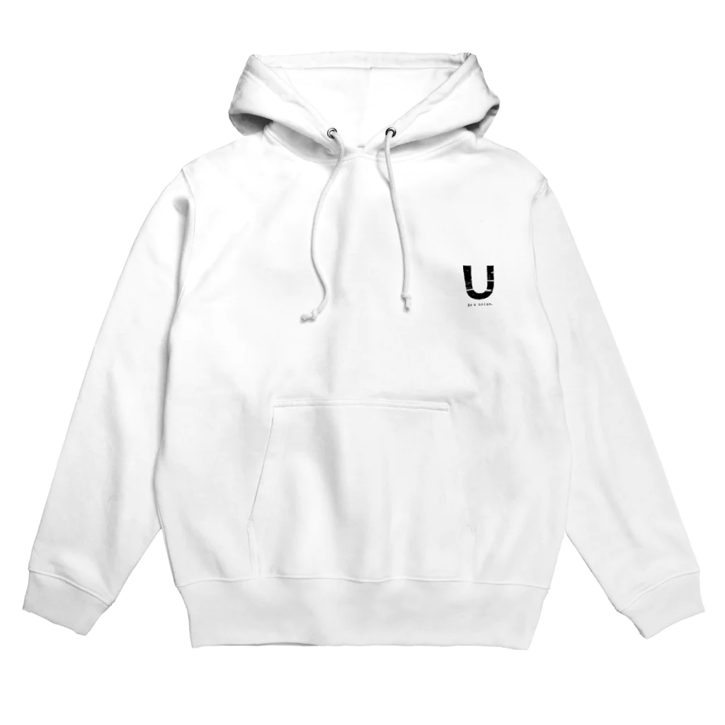 noisie_jpの【U】イニシャル × Be a noise. Hoodie