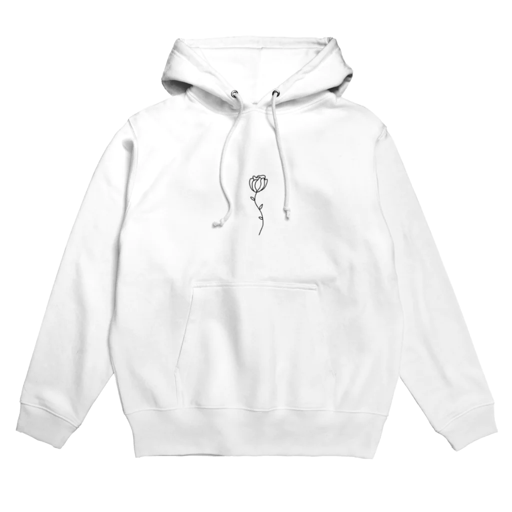 ぽにゃ橋たら子のひらひらお花 Hoodie