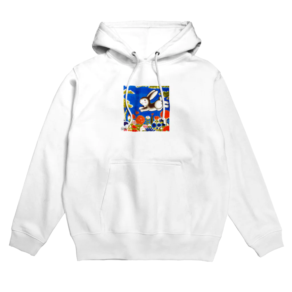 Spirit of 和のウサギ畑 Hoodie