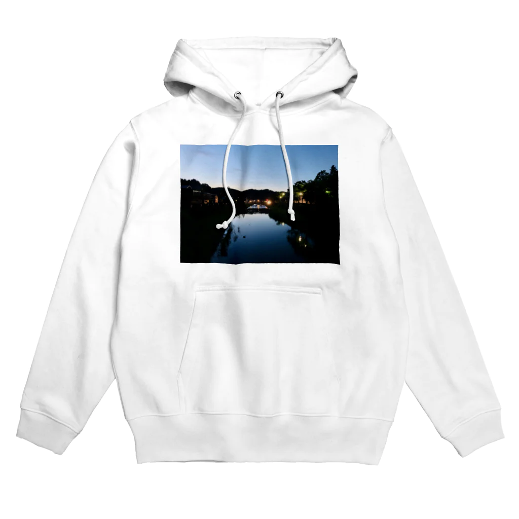 おとうふの夕流れ Hoodie