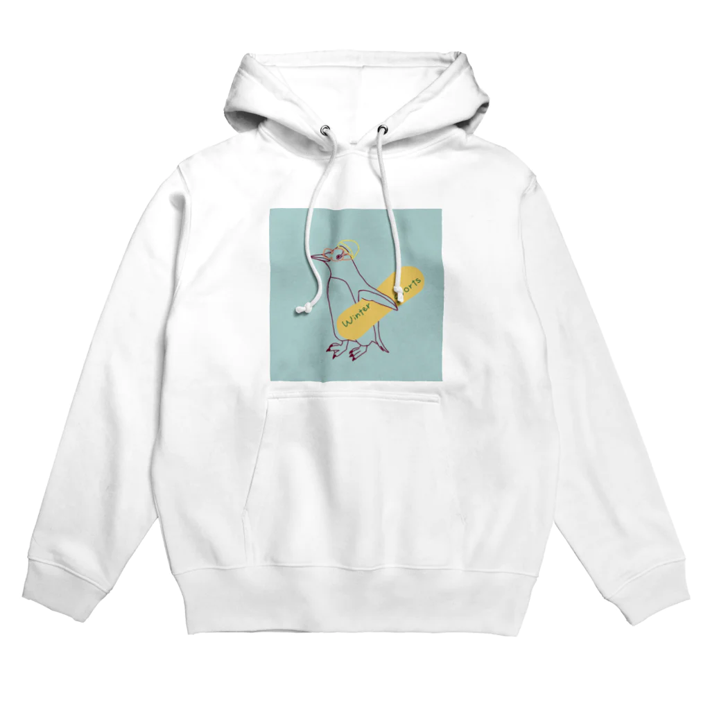 ピゴセリス属のからふるスノボジェンツーペンギン Hoodie