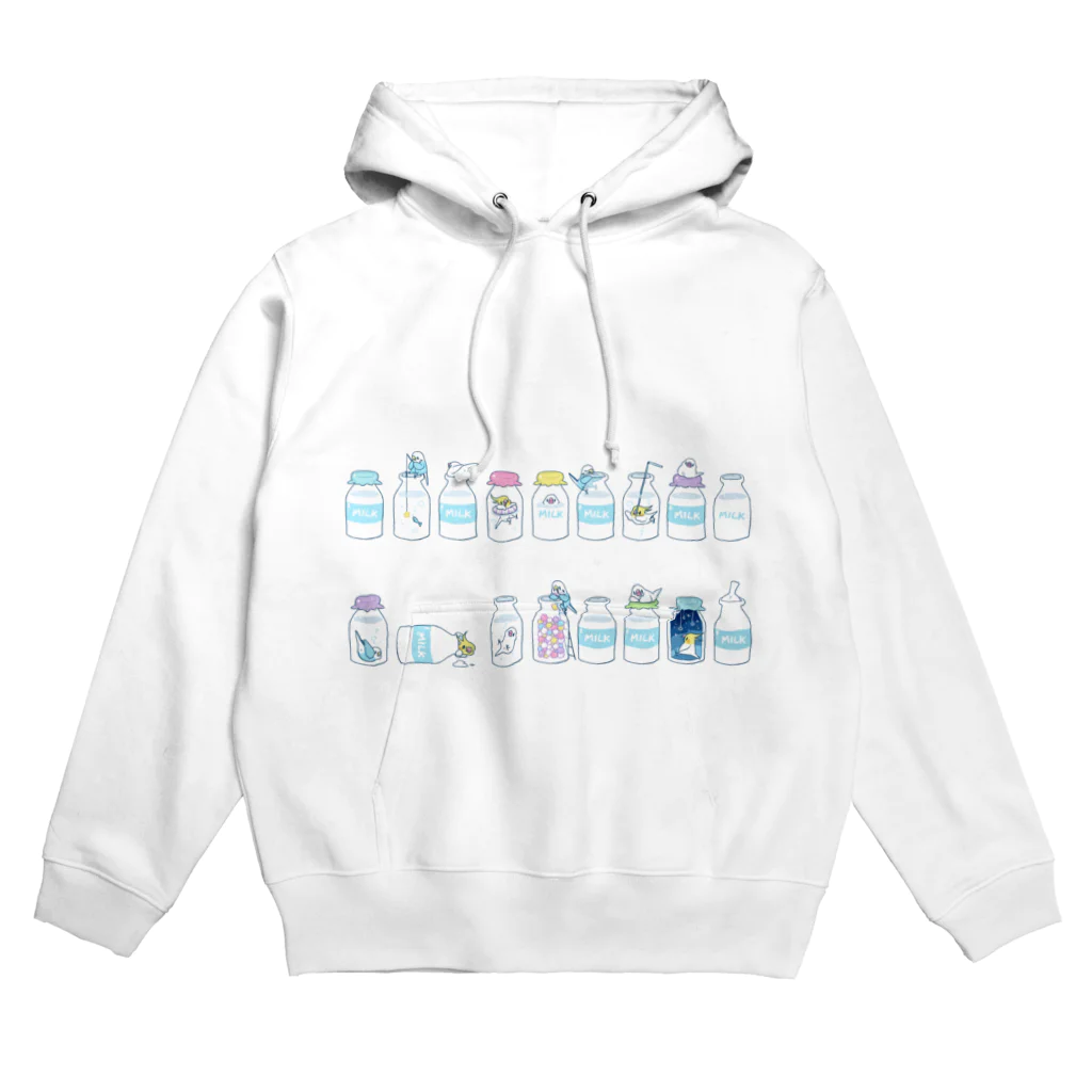 はなのすみれの『milk love』 Hoodie