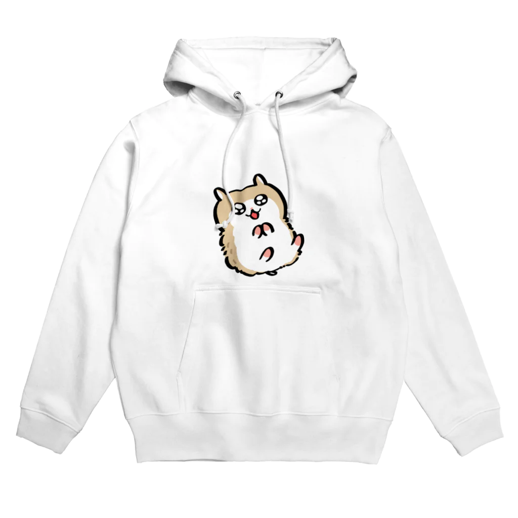 NORICOPOの白いフチがあるコビハムちゃん Hoodie