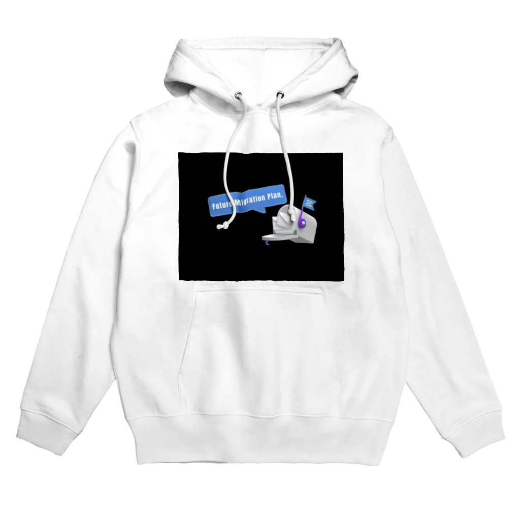 SPACE Shooting Star 🌟☆彡の未来移住計画 ① Hoodie