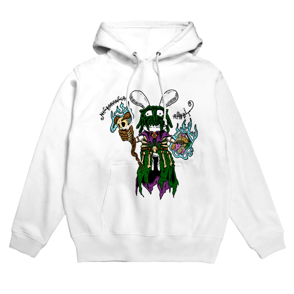 ザ・バイナリーのネクロマンサーウサギ Hoodie