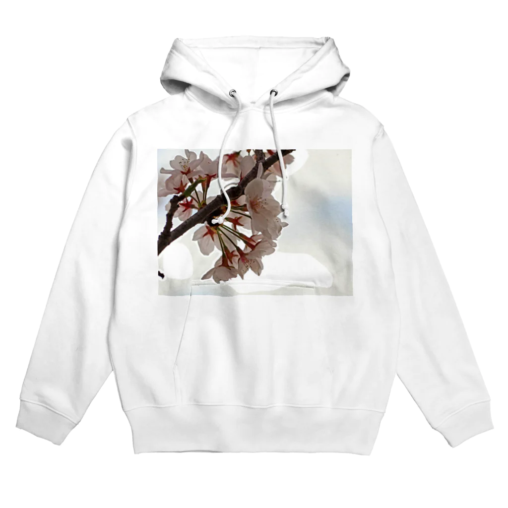 ムーンライトのイラスト風SAKURA Hoodie