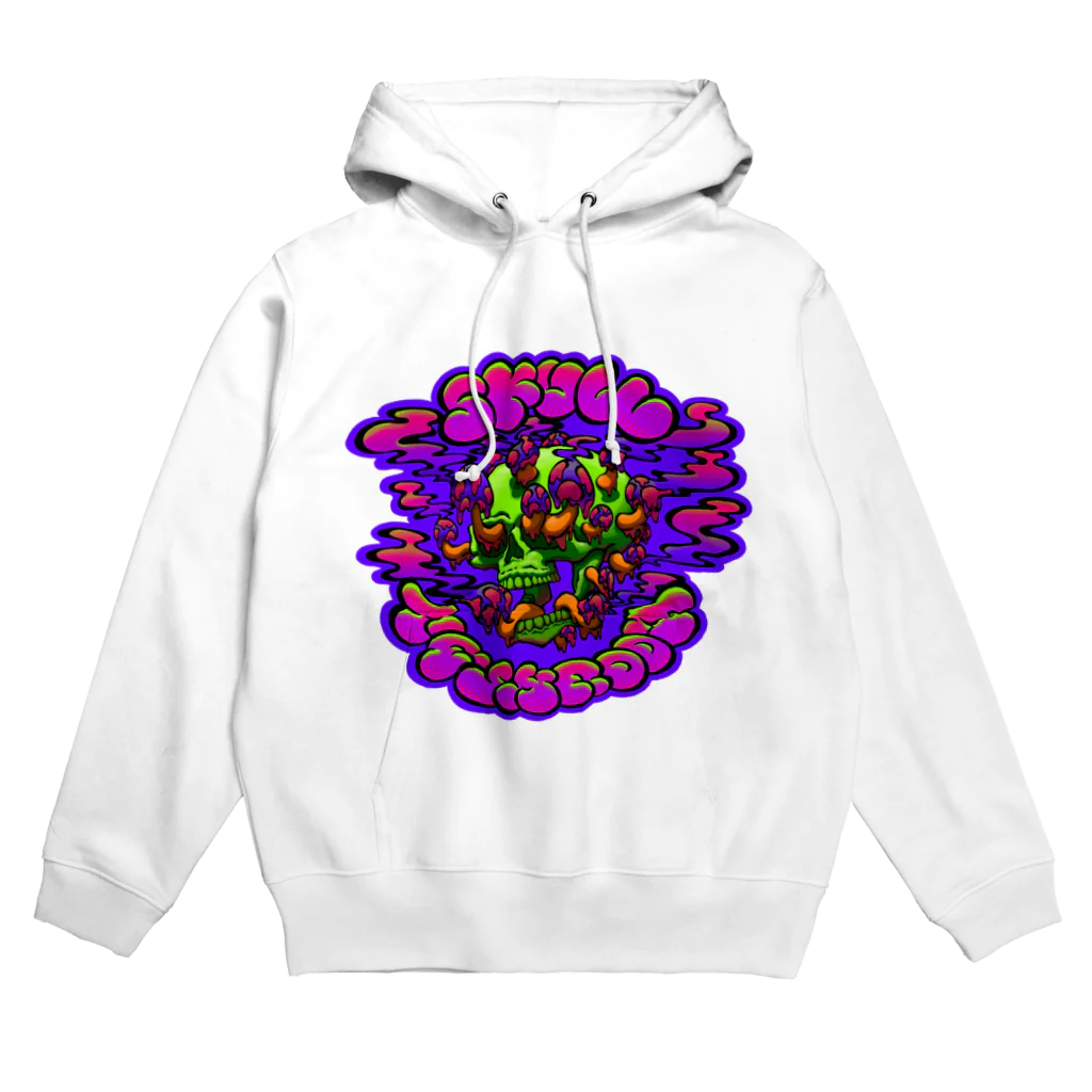 ViViDのスカルマッシュルーム Hoodie