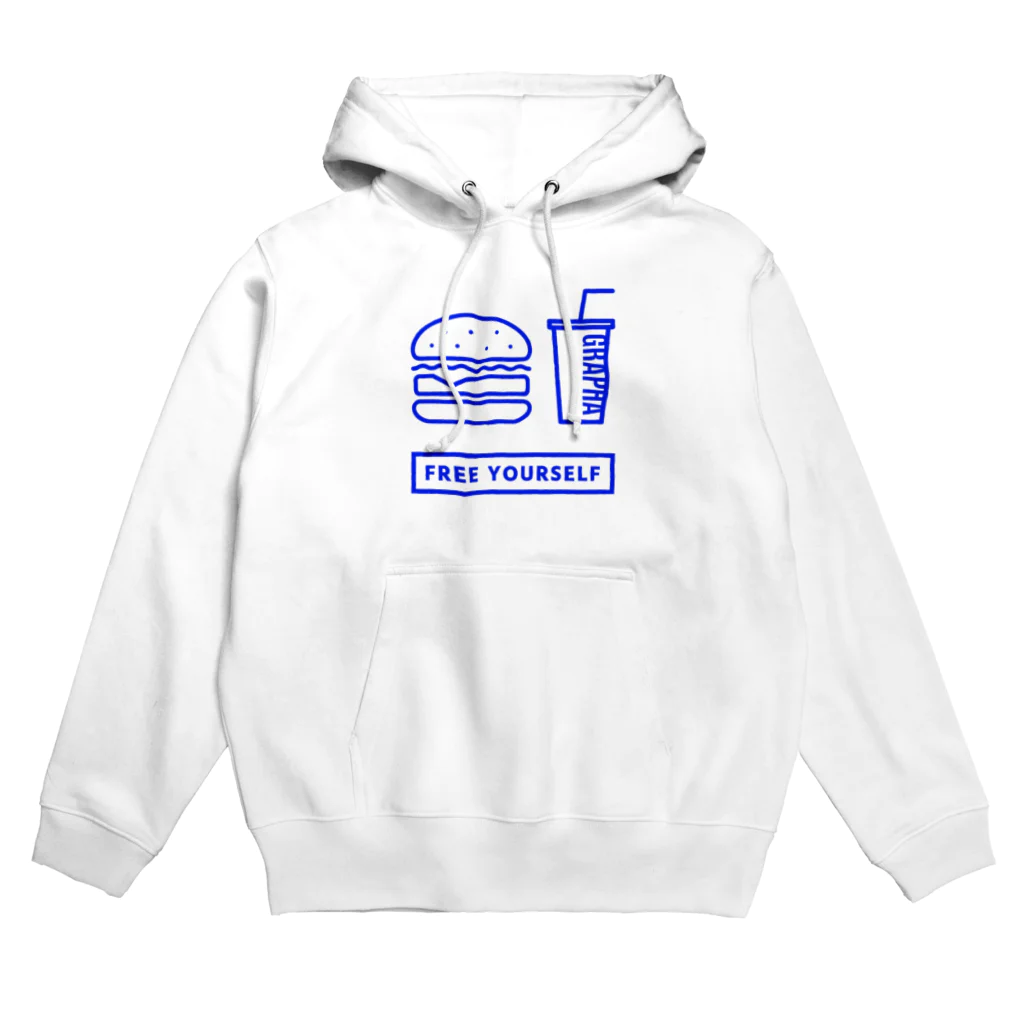 香庭くゆるのジャンクフード/ハンバーガー Hoodie