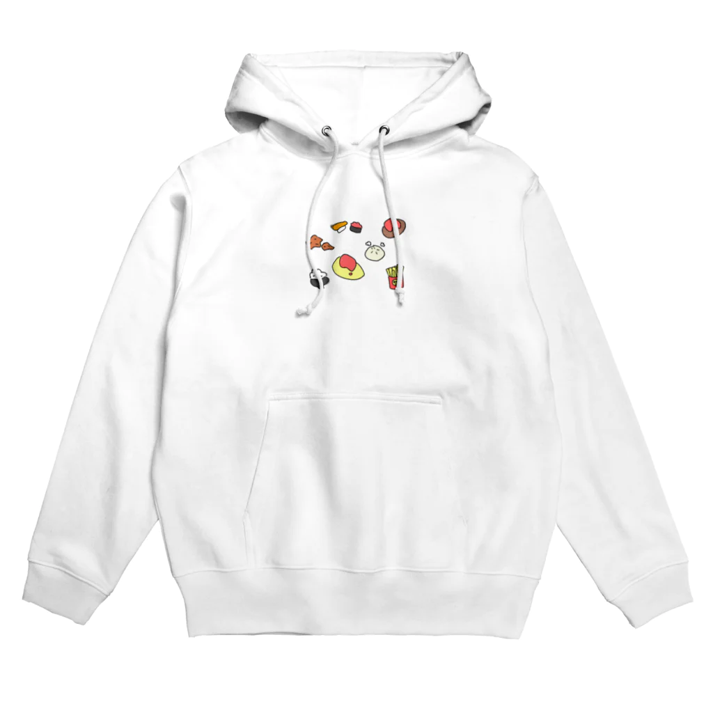 もなのおいしいたべものたち Hoodie