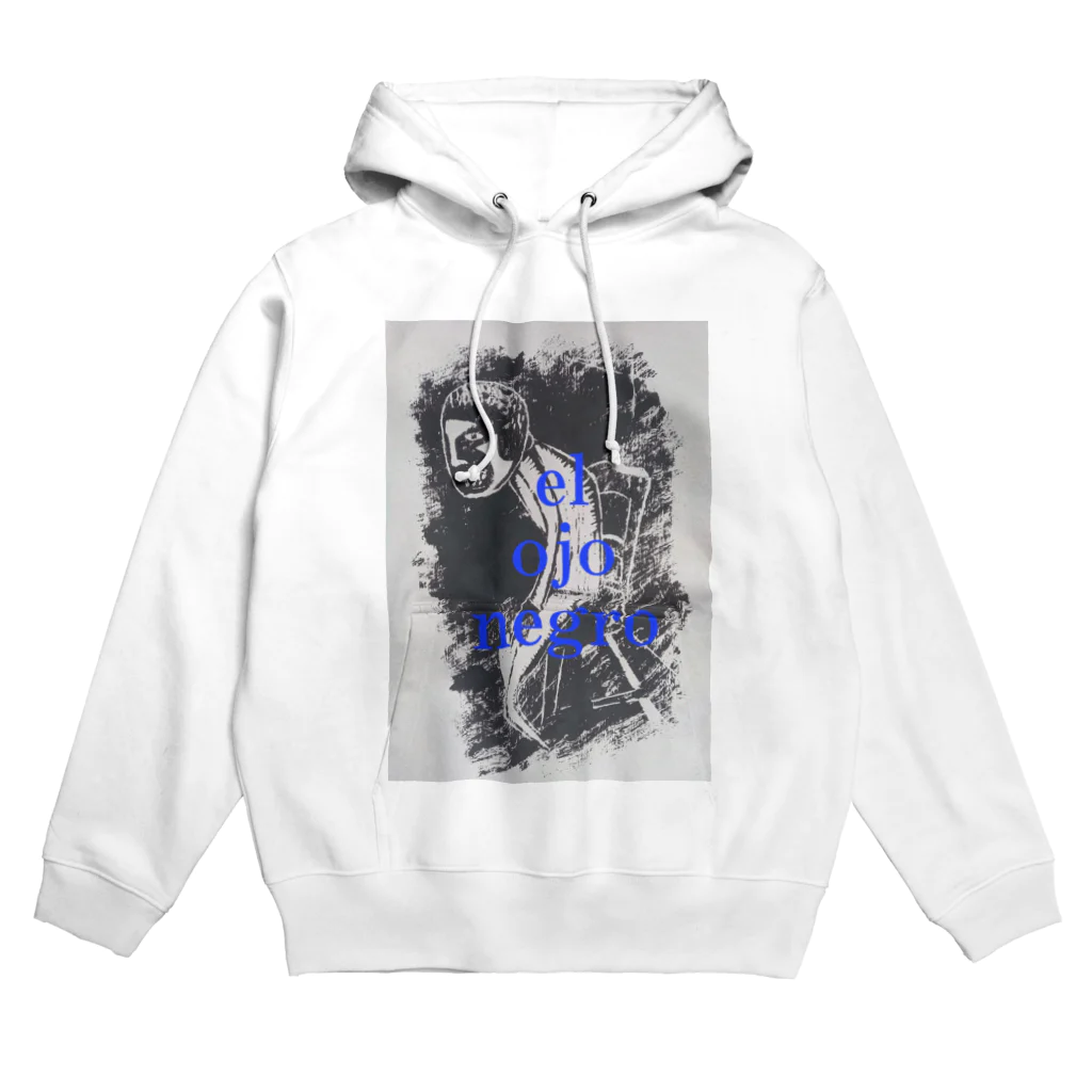 el_ojo_negroのel_ojo_negro002 Hoodie