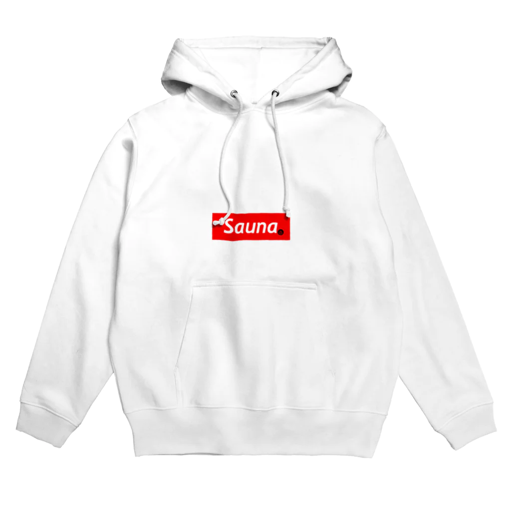 サウナショップ　【ととのい親分】の【BOXロゴ】サウナBOXロゴ　アイテム Hoodie