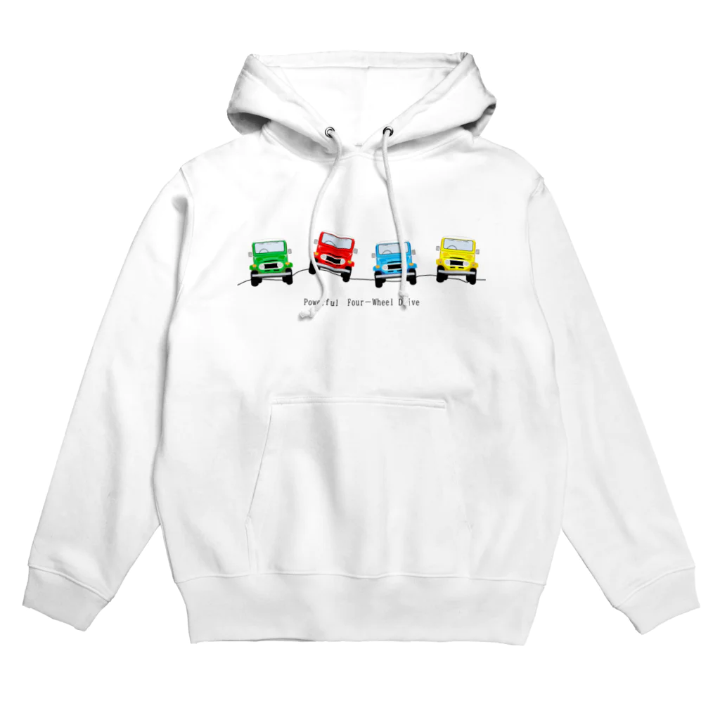 おにのパンツの実力の四輪駆動 Hoodie