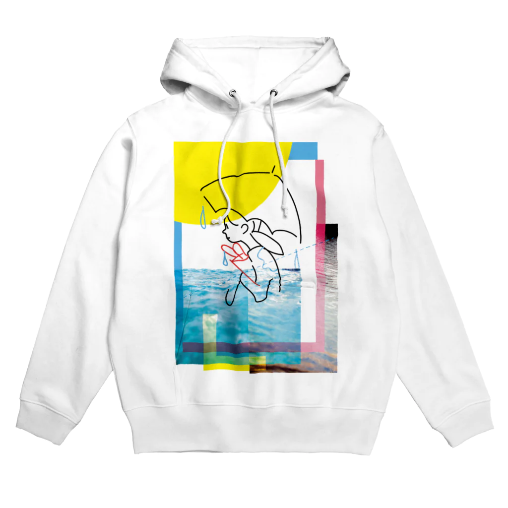 utouto_petalの雨 Hoodie