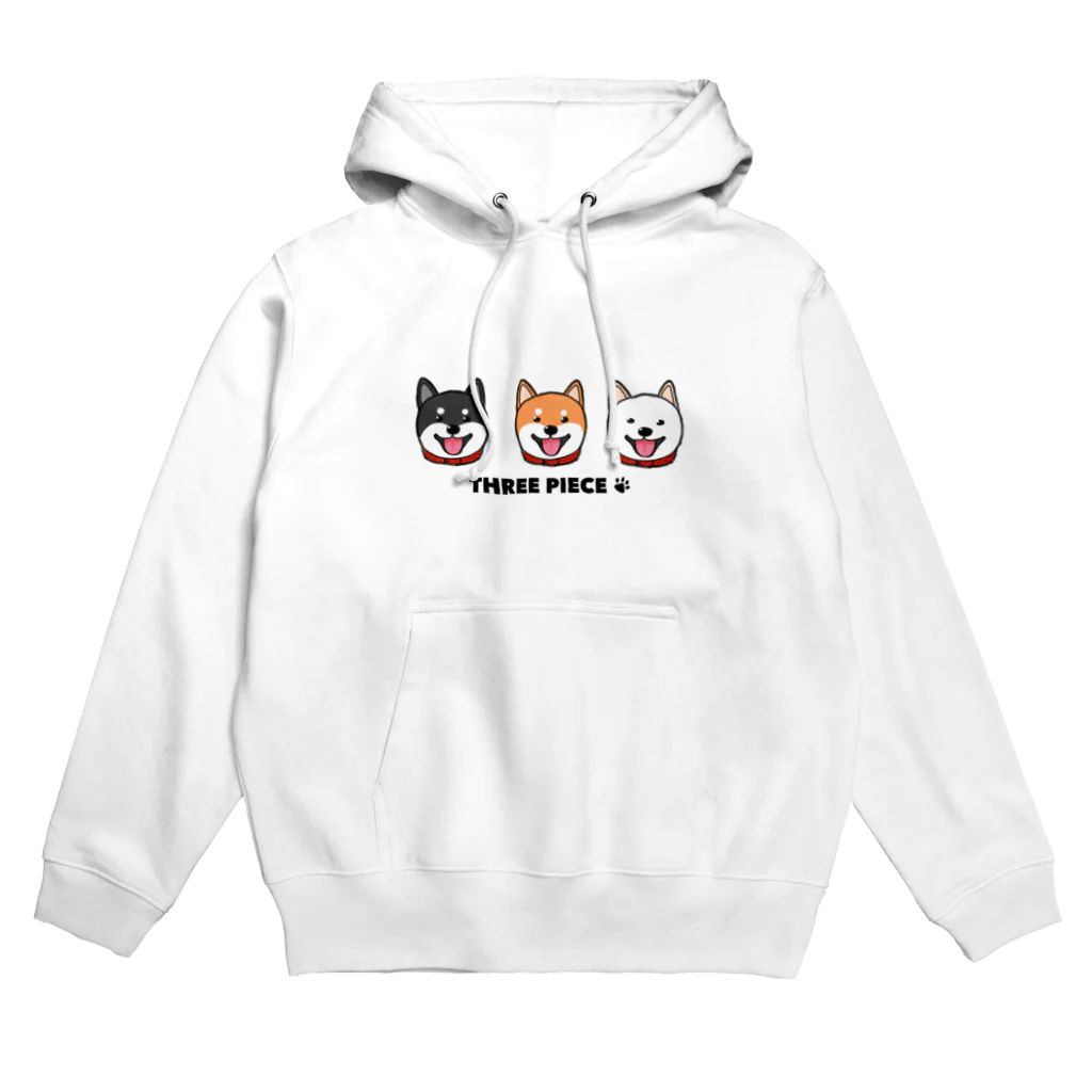 ポルンガ2次元ラボラトリーの3ピース柴犬グッズ Hoodie