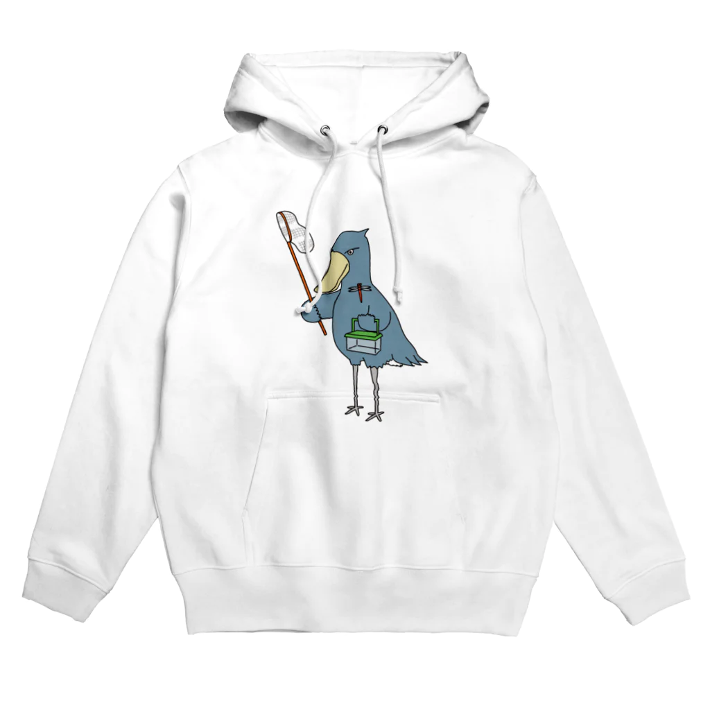 ネコモトタロウショップのハシビロコウ Hoodie