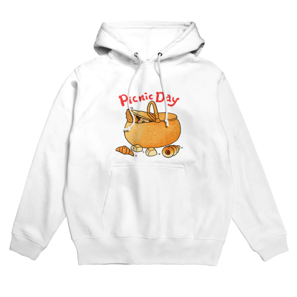 とことこ(パンの人)のパンのピクニック Hoodie