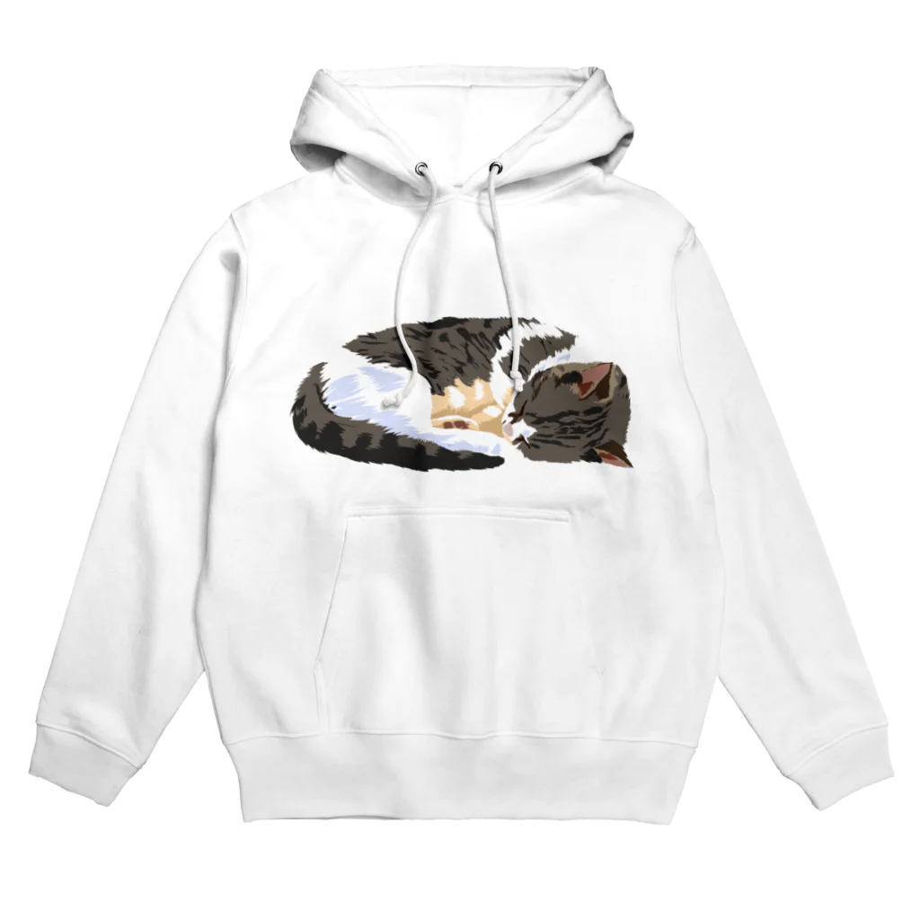 なはるんの丸まる猫 Hoodie