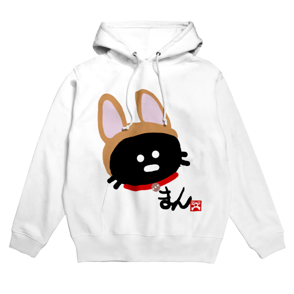 まこねこのうさ耳リリ太郎 Hoodie