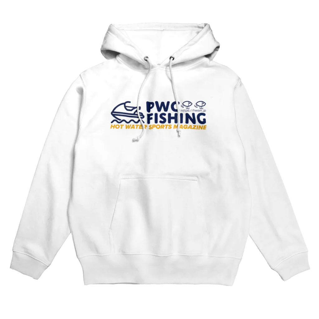 PWC FISHINGフォトコンテストのPWC FISHING（青色ロゴ） Hoodie