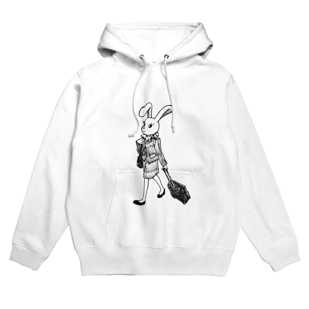 空想画学販売所のCAのウサ子 Hoodie