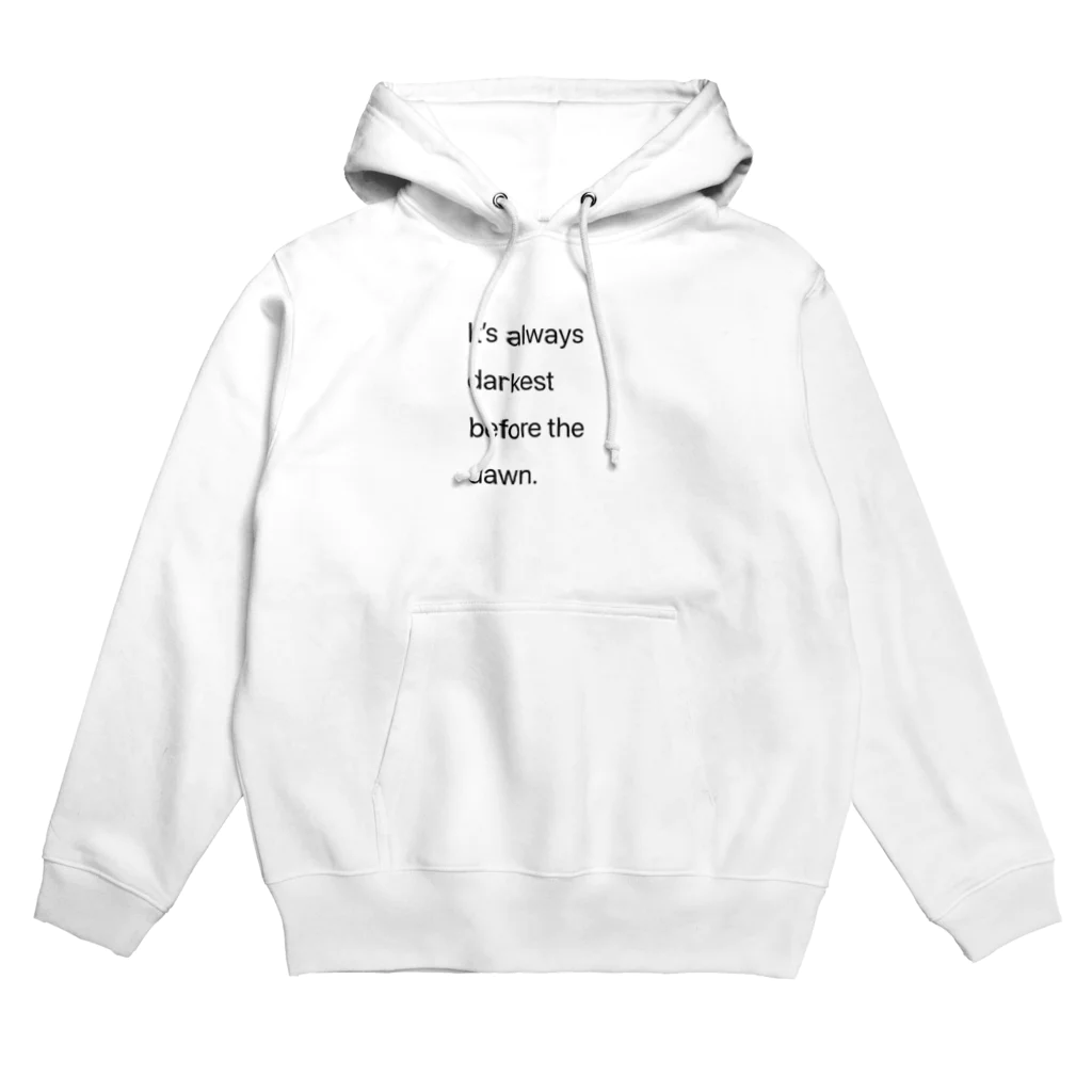 sa__chizum.の必ず朝は来るさ 別バージョン Hoodie