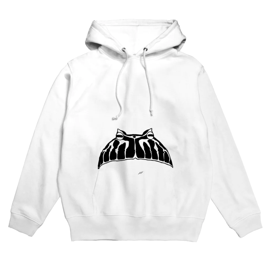 HARUのツノガエルがみてるseries Hoodie