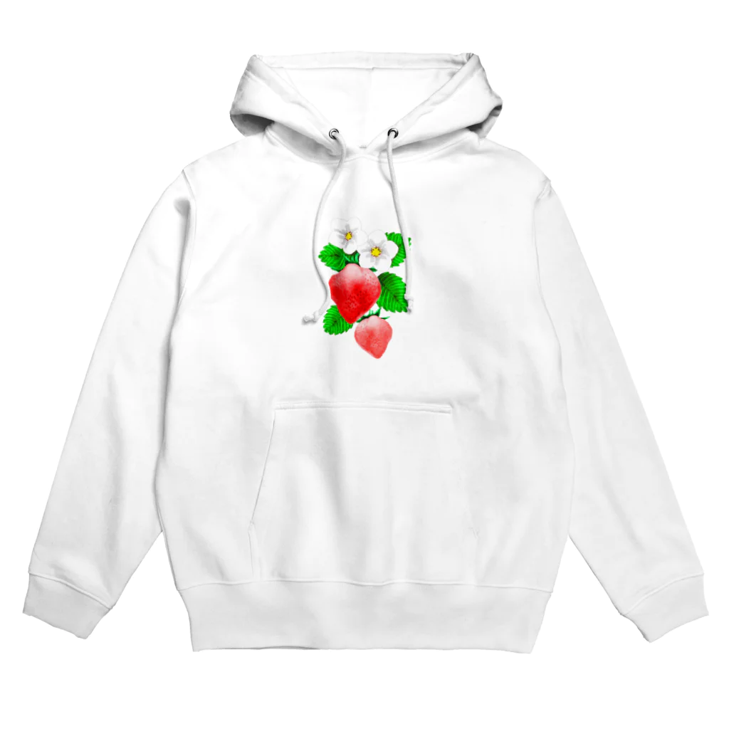 プティット・シュヴァリエールのイチゴ０１ Hoodie