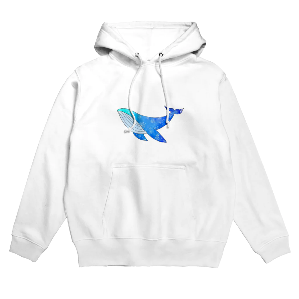 palan🦋‪の宇宙クジラ Hoodie