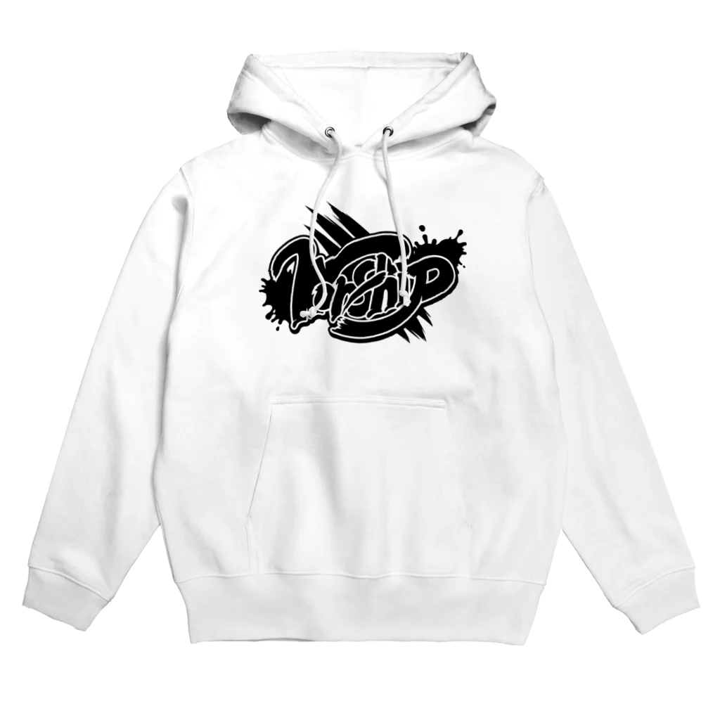 荒塚オガミのグッズショップ（SUZURI店）のWorship(ロゴ黒) Hoodie