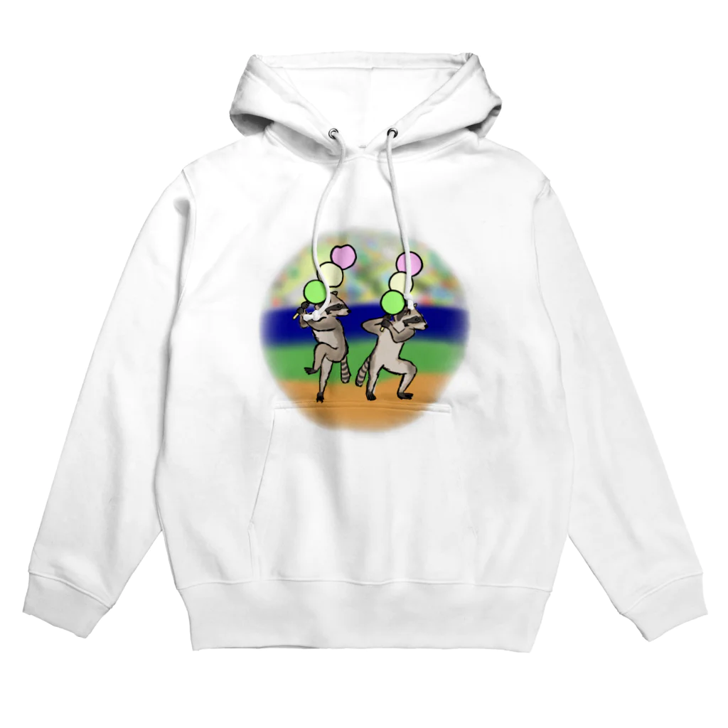 ちびシャトルの串団子プロ野球(洗熊) Hoodie