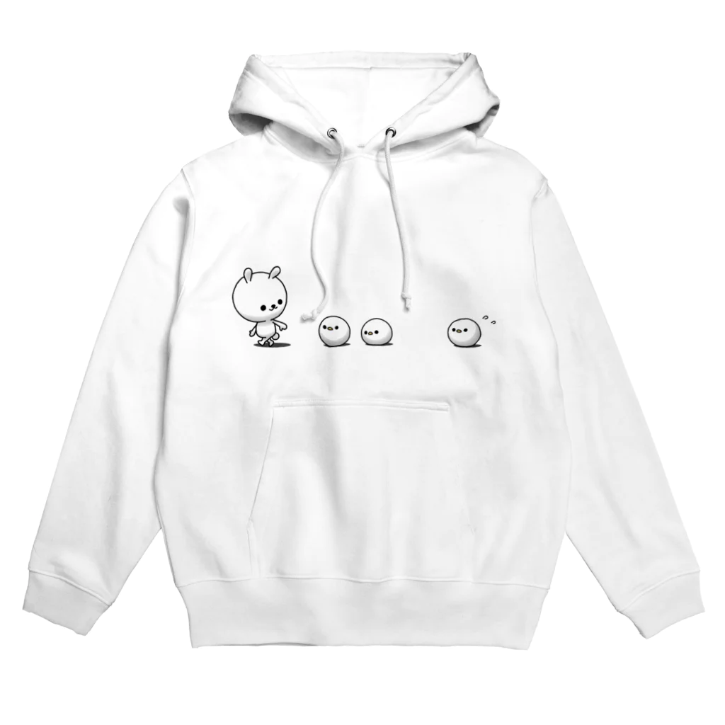 ともぞー(ひねくれうさぎ)のひねくれうさぎ Hoodie