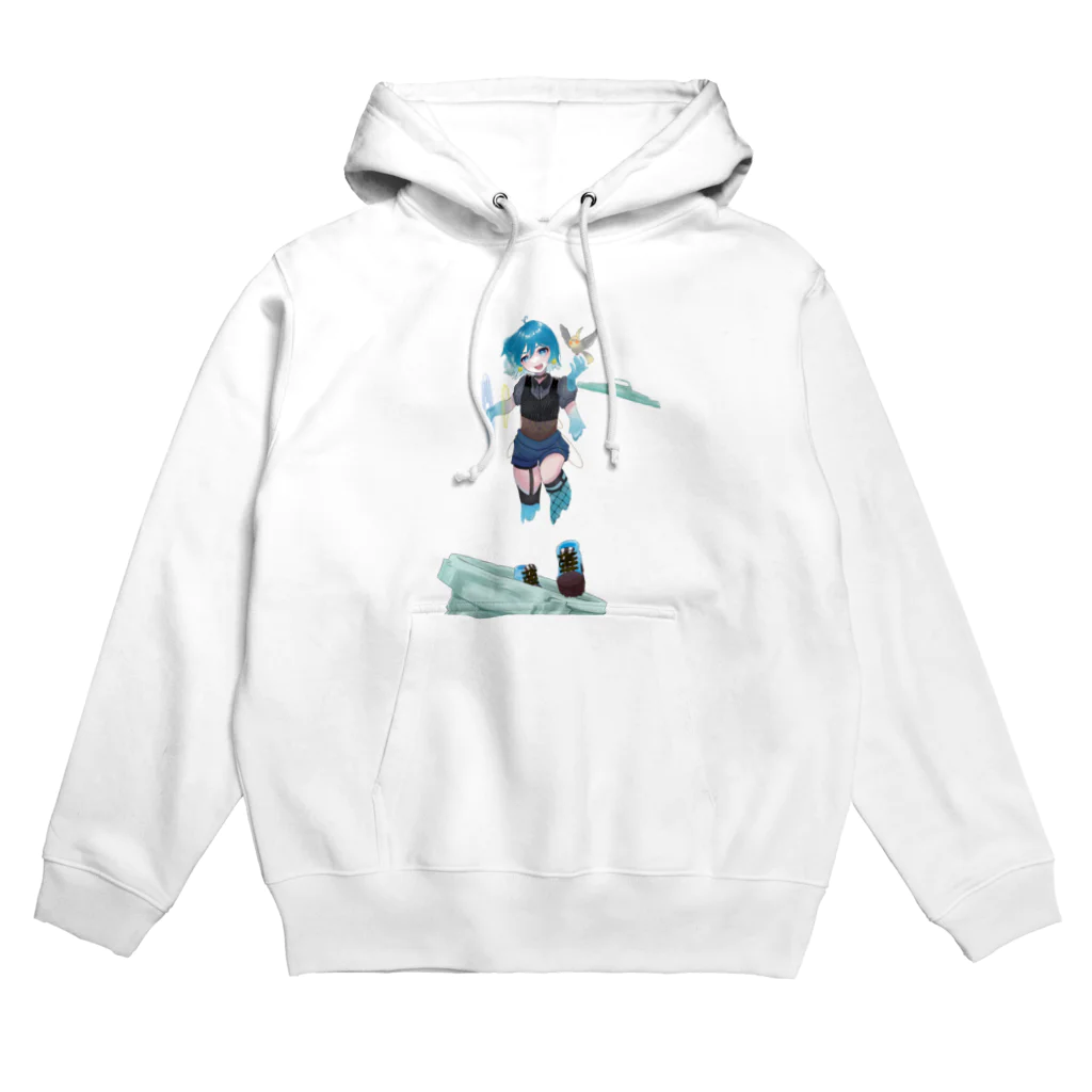 スライムバケツ店の有馬千草ママ冷音ちゃん（右手異空間B） Hoodie