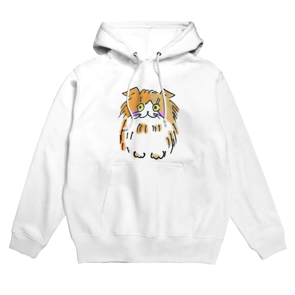 ポポのオフィシャルグッズショップ(SUZURI支店)のポポのイラストパーカー Hoodie