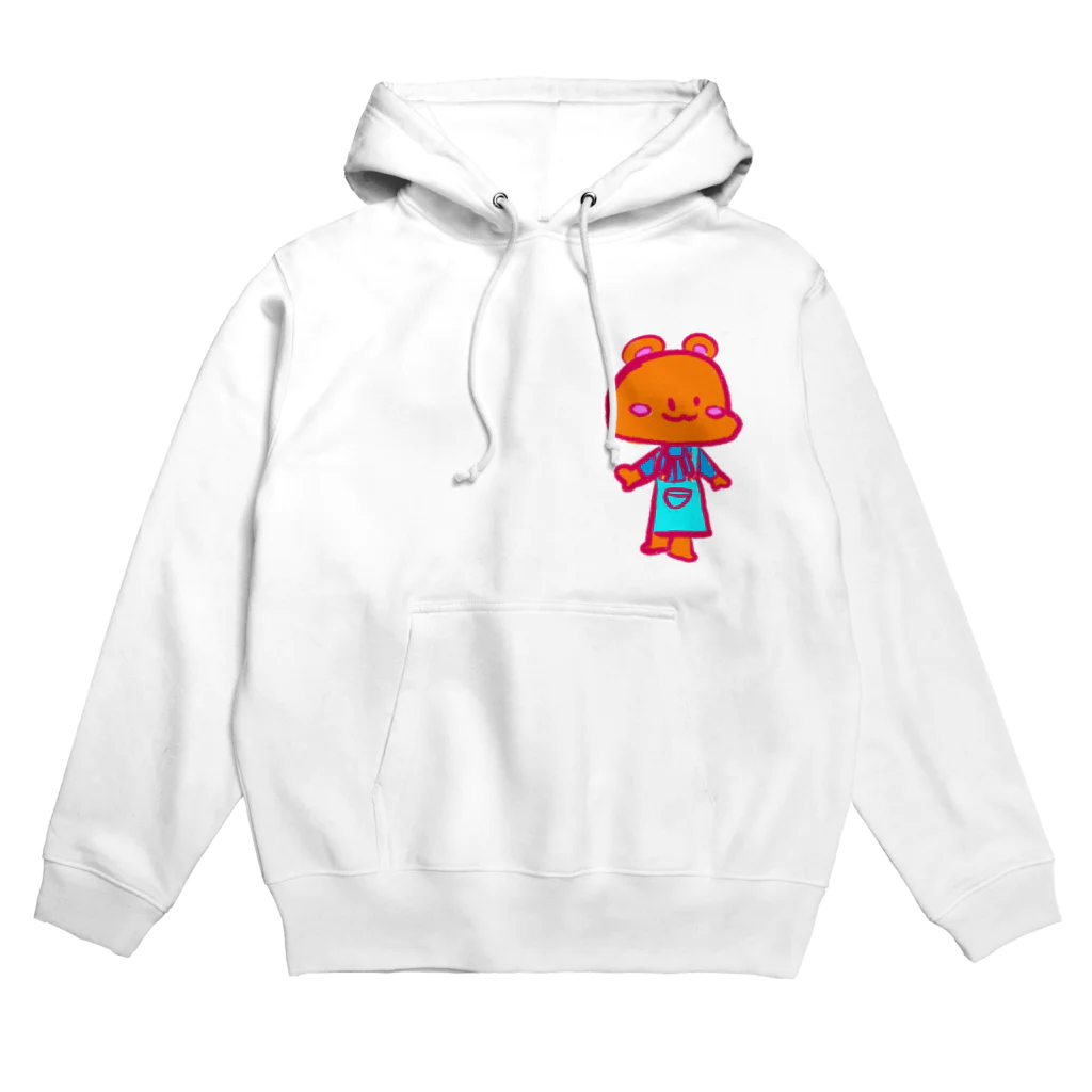 おばけっちショップのエプロンくまぴー Hoodie