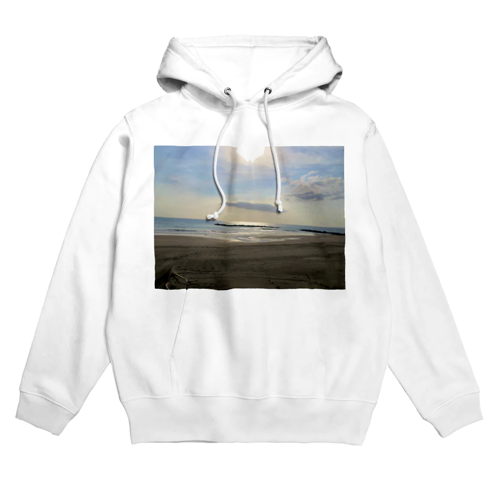 あべこのお店 の北海道の朝 Hoodie