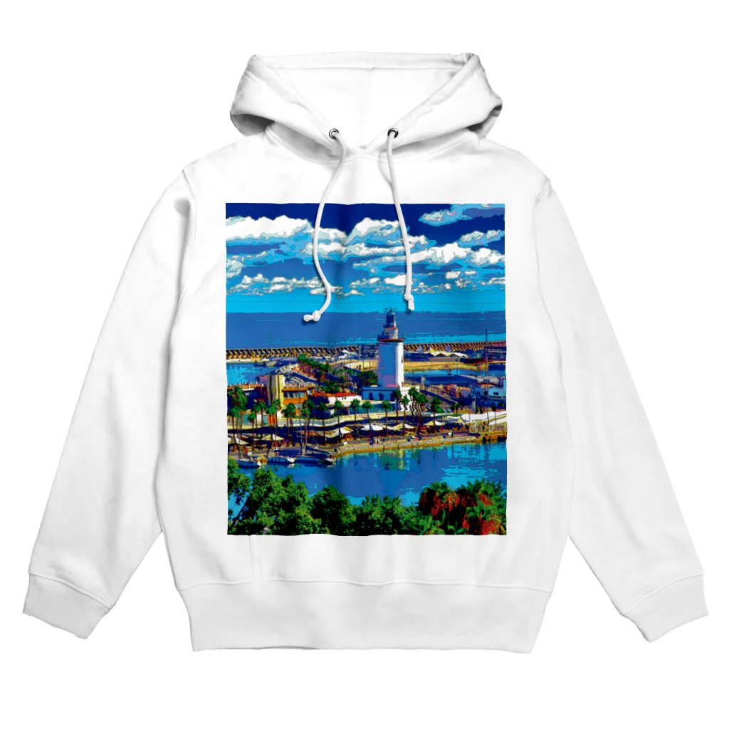 GALLERY misutawoのスペイン マラガの灯台 Hoodie