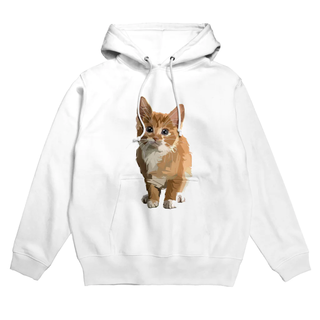 Zonelandの面白い猫、ケティ、猫の家 Hoodie